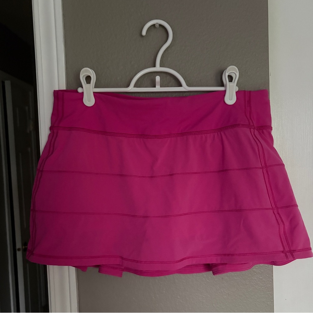 Lululemon Pace Rival Skirt- Hot Pink - Picture 2 of 9